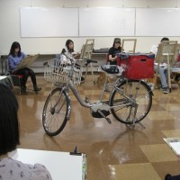 イラストレーション科木内先生自転車のモデルdrawing
